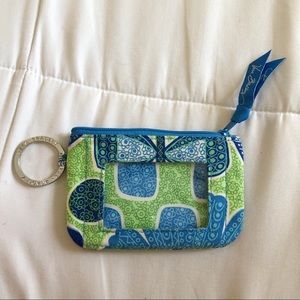 Vera Bradley Small Zip ID Wallet Retired Design